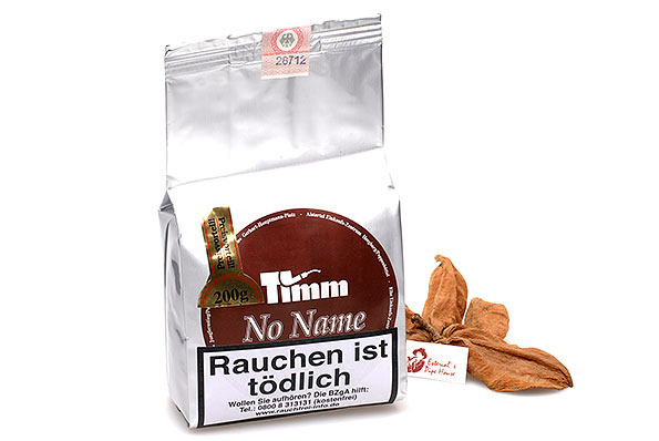 Pfeifen Timm No Name brown Pipe tobacco 200g Economy Pack